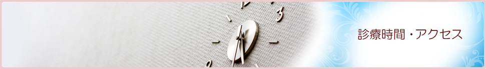 診療時間・アクセス